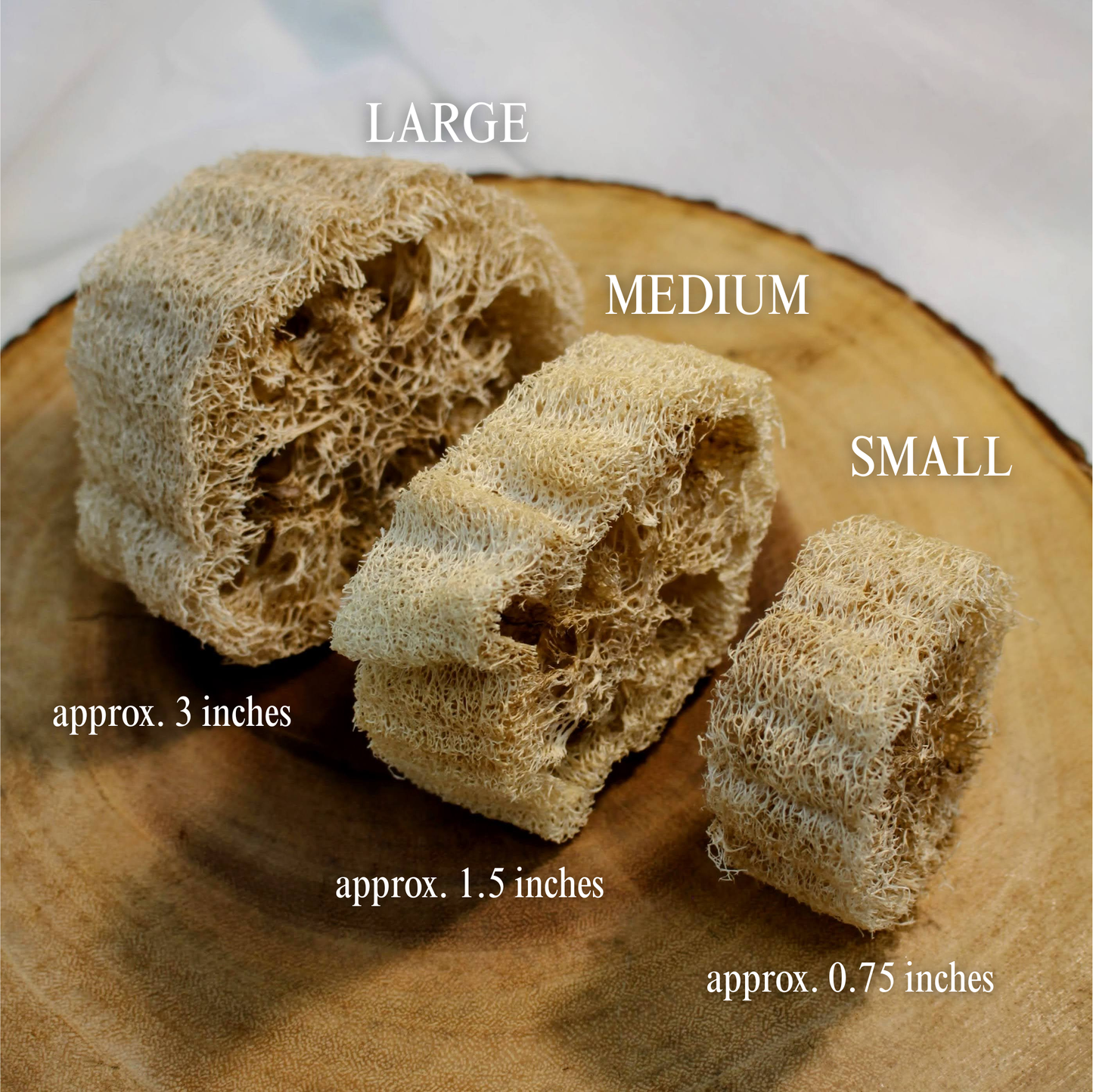 Confezione da 6 dolcetti croccanti da masticare Luffa