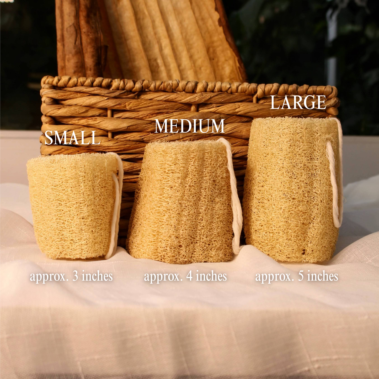 Premium Natural LoofahScrubâ˘
